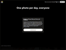 Tablet Screenshot of fotolog.com